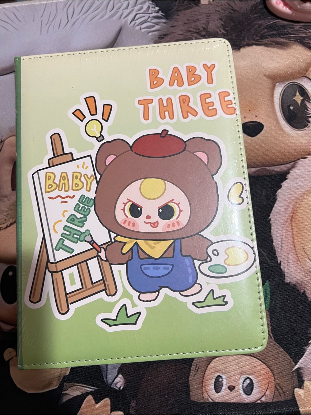 Baby three notebook